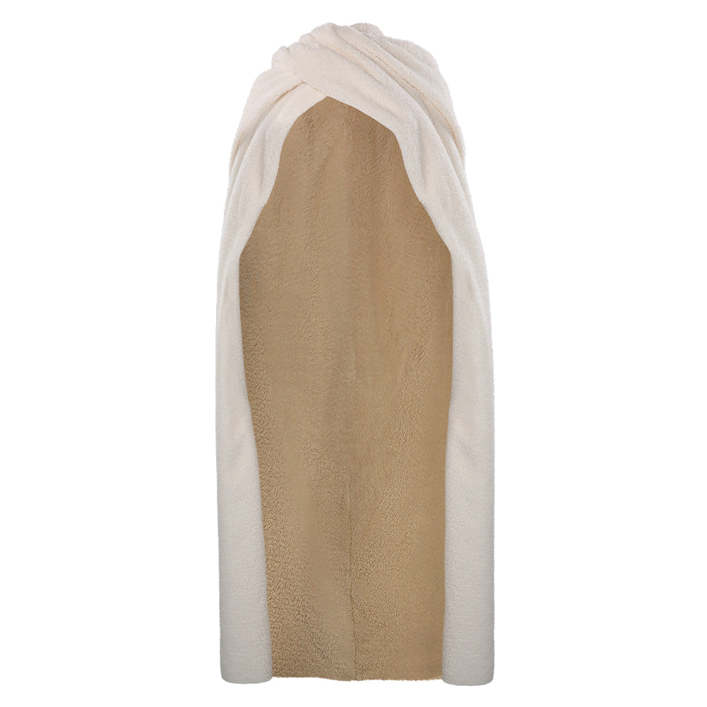La Guerre des Étoiles Padme Amidala Naberrie Cape Blanche Cosplay Costume