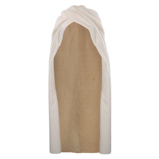La Guerre des Étoiles Padme Amidala Naberrie Cape Blanche Cosplay Costume