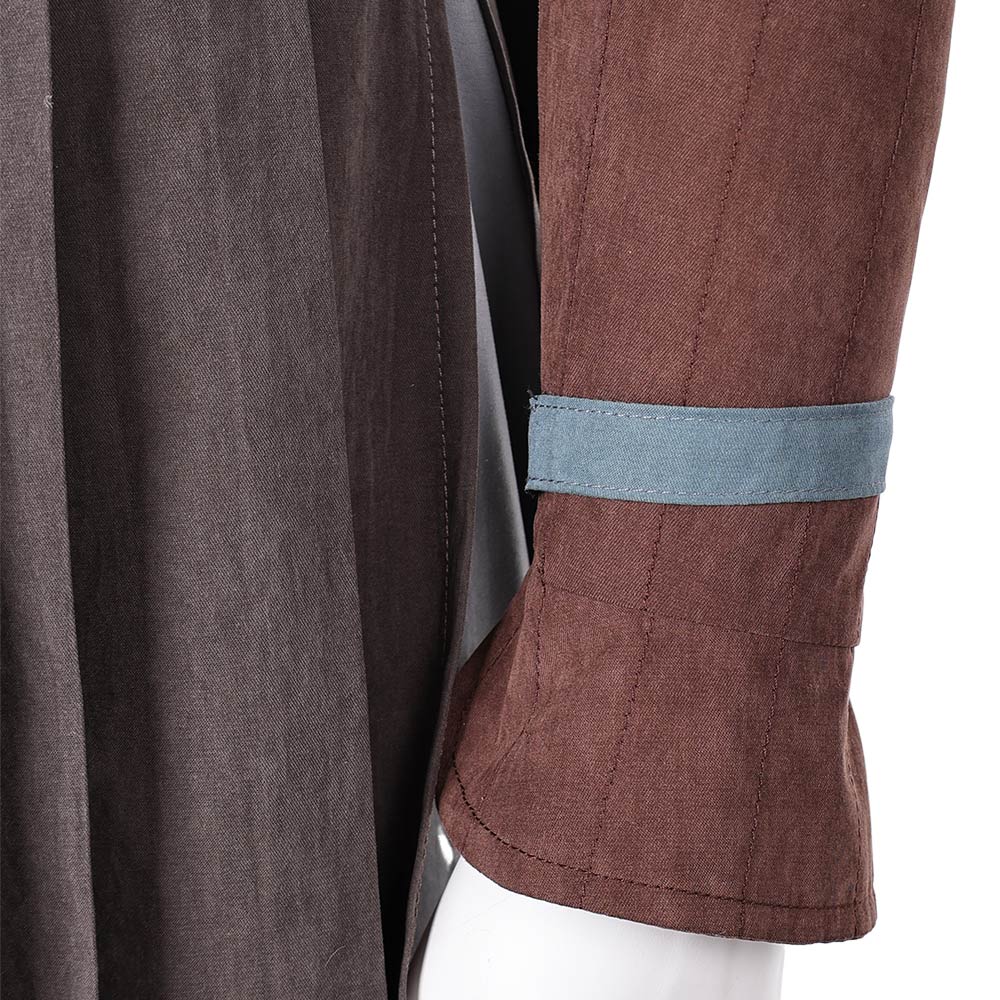 La Guerre des Étoiles Rey Tenue Grise de Combat Cosplay Costume