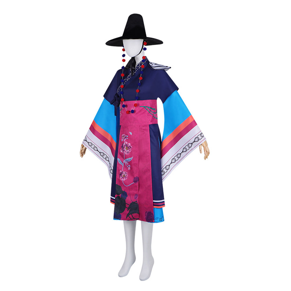 La Première Génération Tenue Violette et Rose Cosplay Costume
