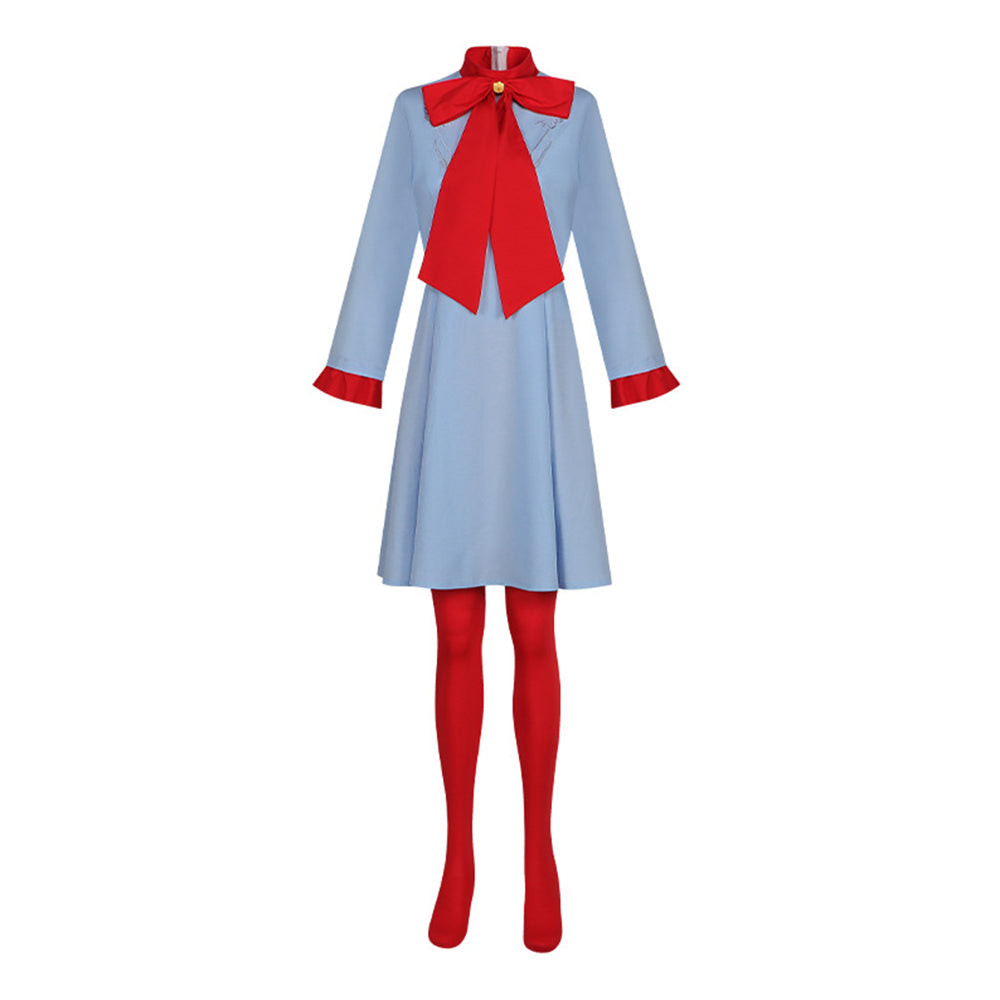Ladygaga Robe Bleue de Scène Cosplay Costume