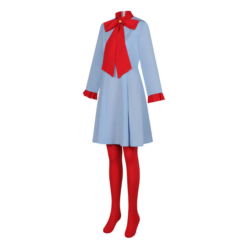 Ladygaga Robe Bleue de Scène Cosplay Costume
