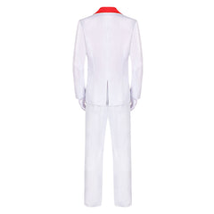 Le Balafré 1983 Al Pacino Tenue Blanche et Rouge Cosplay Costume