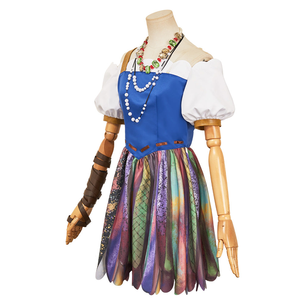 Le Chat Potté 2 Boucle d'or Robe Cosplay Costume