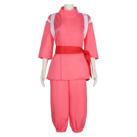 Le Voyage de Chihiro Chihiro Ogino Kimono Rose Cosplay Costume