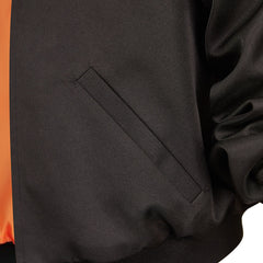 Les Bad Guys 2(2025) Kitty Kat Veste Noire et Orange Cosplay Costume