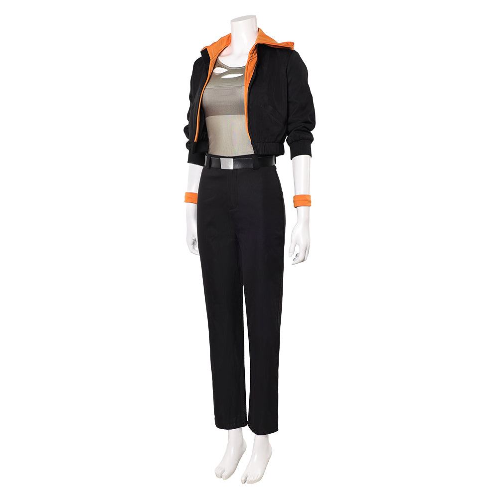 Les Bad Guys 2(2025) M. Loup Tenue Noire Cosplay Costume