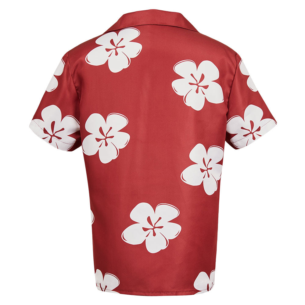 Les Bad Guys 2(2025) Mr. Snake Chemise Rouge Cosplay Costume