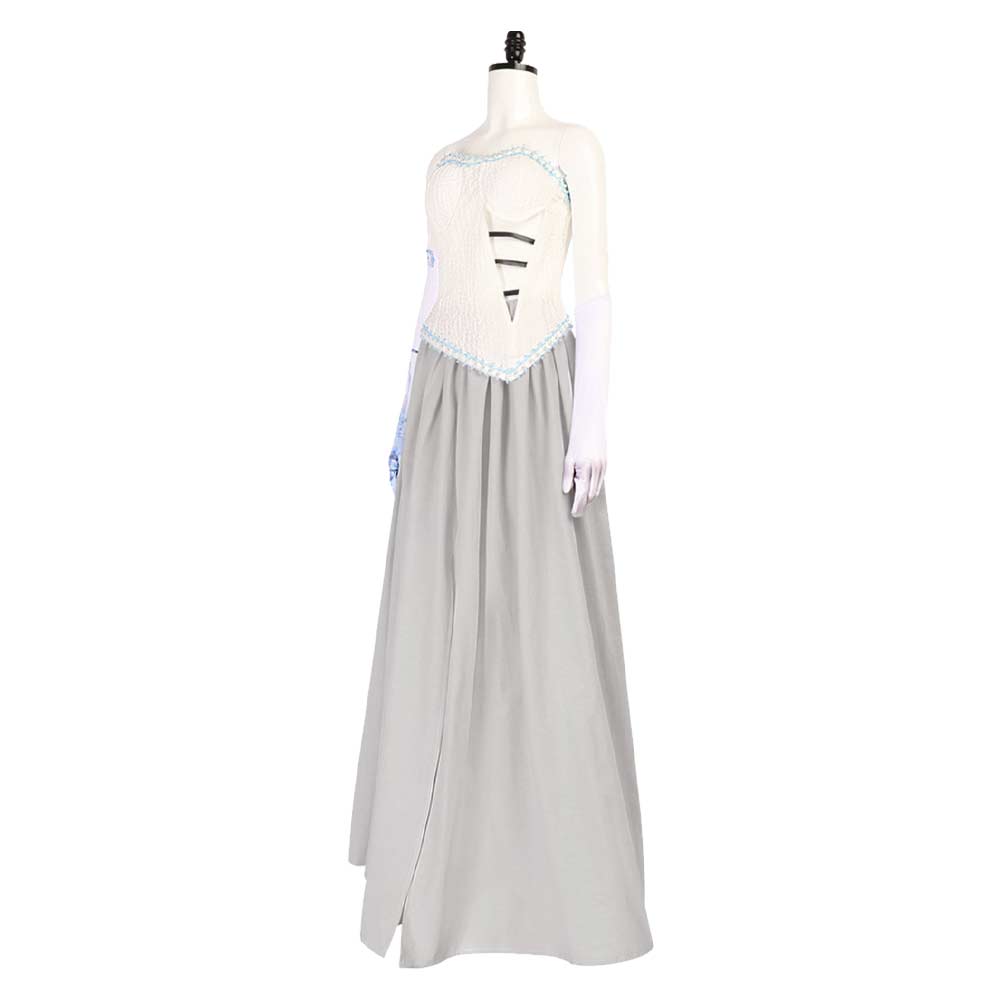 Les Noces Funèbres Emily Tenue Sans Voile Cosplay Costume