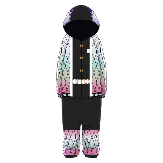 Les Rôdeurs de la Nuit Kochou Shinobu Pyjama Une Pièce Cosplay Costume