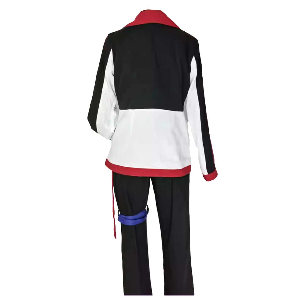 Limbus Company Yuri Tenue Noire et Rouge Cosplay Costume