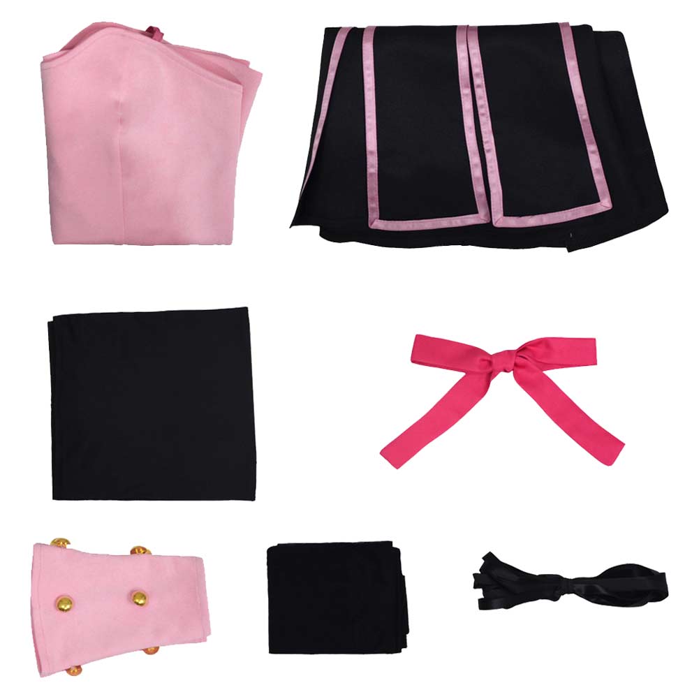  Lucy Steel Cosplay Costume Halloween Carnival Party Suit  