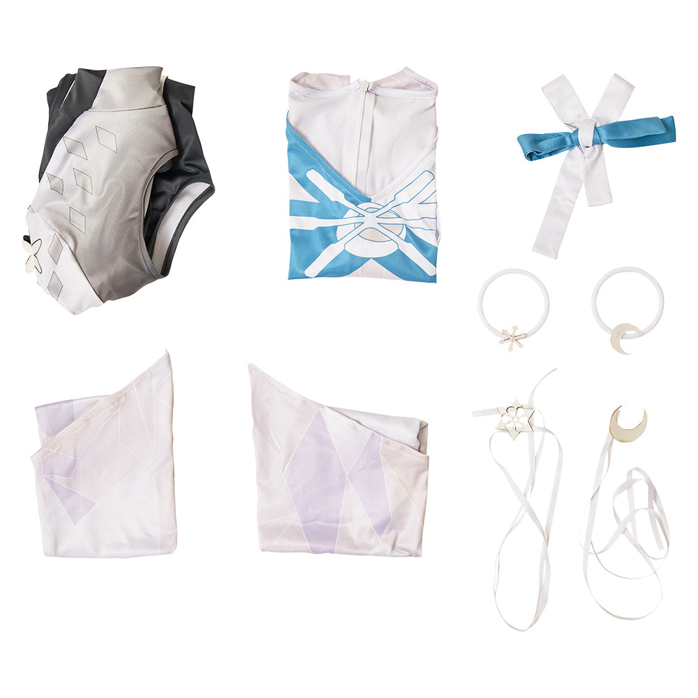 Luna Snow Seol Hee Maillot de Bain Une Pièce Cosplay Costume