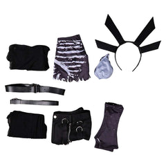 Magik Tenue Noire Punk Cosplay Costume