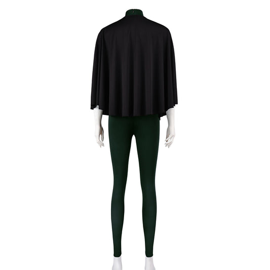 Maki Zenin Tenue Noire et Vert Foncé Cosplay Costume