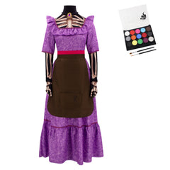 Cosplay Costume Imelda Film Cosplay Robe Violette Femme