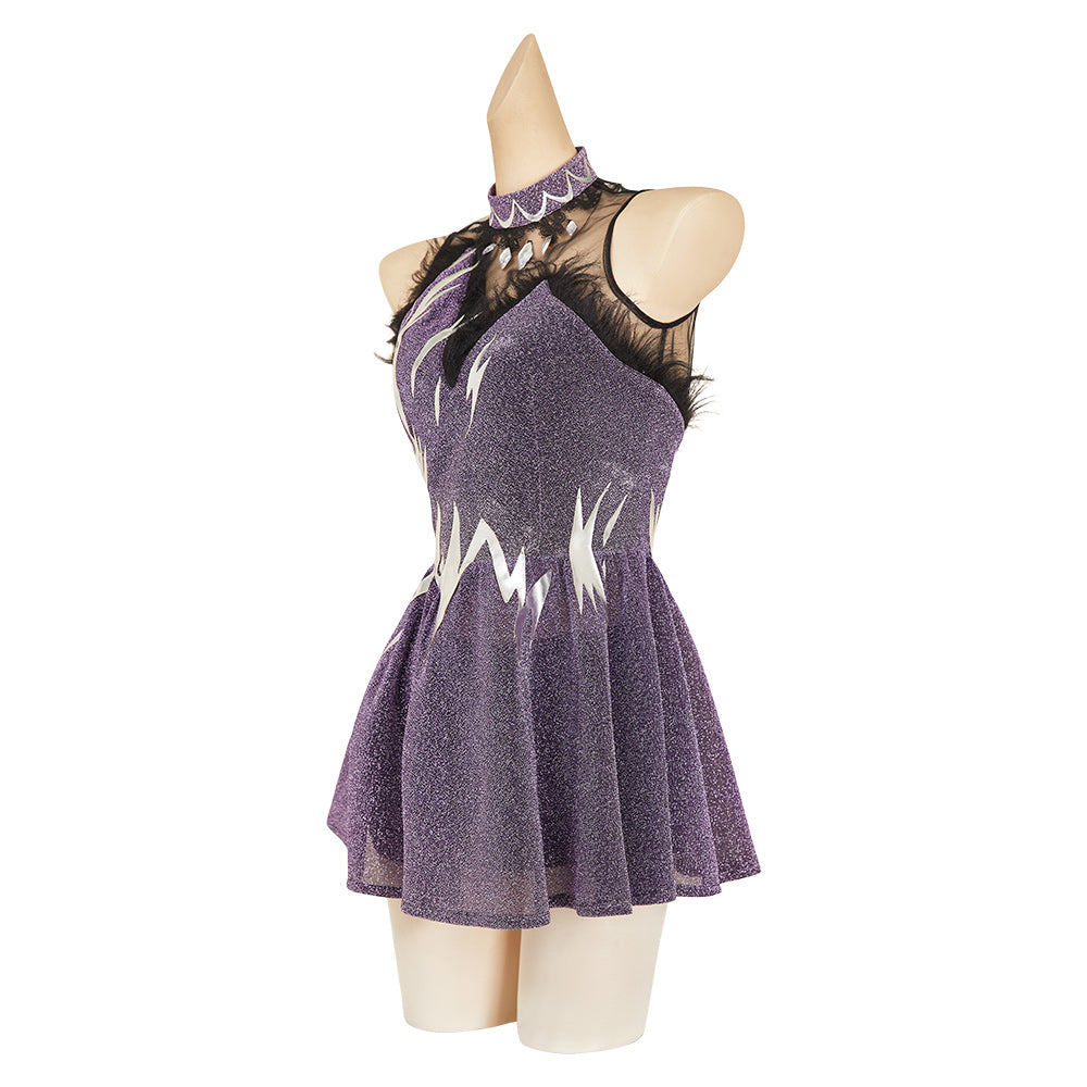Medalist(2025) Hikaru Kamisaki Tenue Violette Cosplay Costume