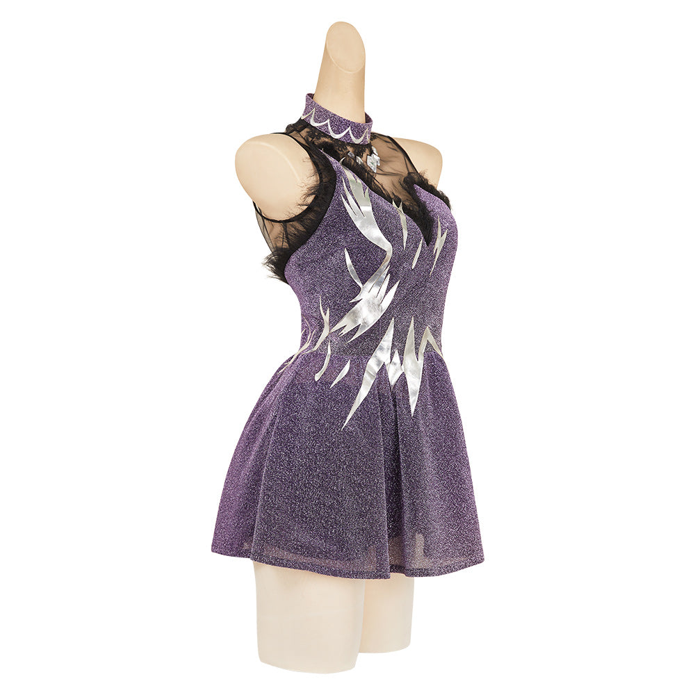 Medalist(2025) Hikaru Kamisaki Tenue Violette Cosplay Costume