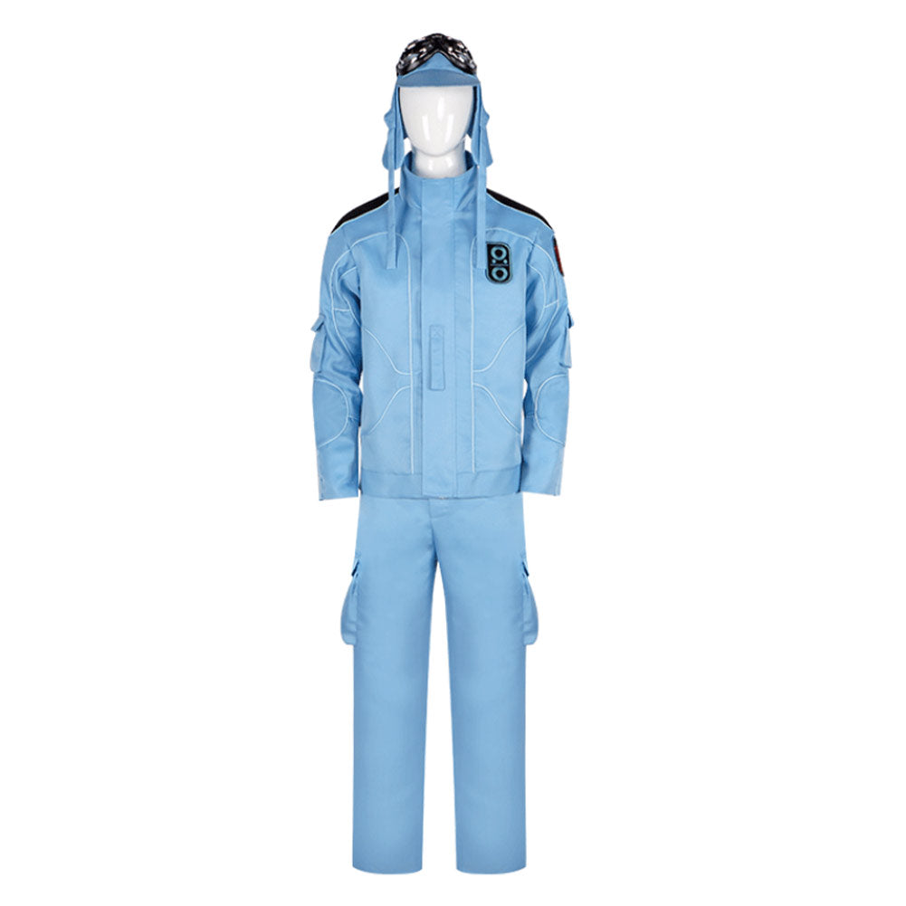 Mickey 17(2025) Mickey Tenue Bleue Cosplay Costume