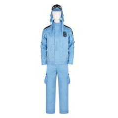 Mickey 17(2025) Mickey Tenue Bleue Cosplay Costume