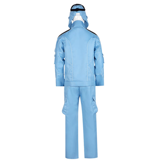 Mickey 17(2025) Mickey Tenue Bleue Cosplay Costume