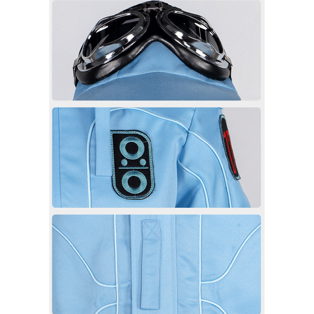 Mickey 17(2025) Mickey Tenue Bleue Cosplay Costume