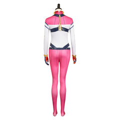 Mobile Suit Gundam GQuuuuuuX(2025) Amate Yuzuriha Pilot Combinaison Rose Cosplay Costume