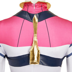 Mobile Suit Gundam GQuuuuuuX(2025) Amate Yuzuriha Pilot Combinaison Rose Cosplay Costume