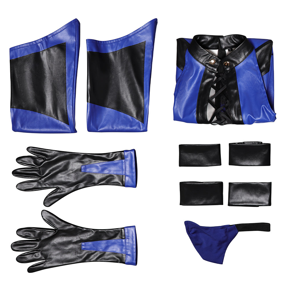 Mortal Kombat 2(2025) Kitana Tenue Bleue Cosplay Costume