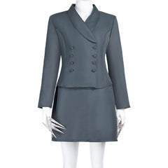 Nosferatu, Fantôme de La Nuit 1979 Vampire Tenue de Jupe Grise Cosplay Costume