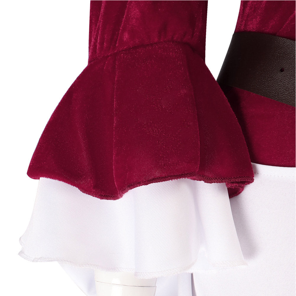 One Piece Baby 5 Tenue Rouge Cosplay Costume