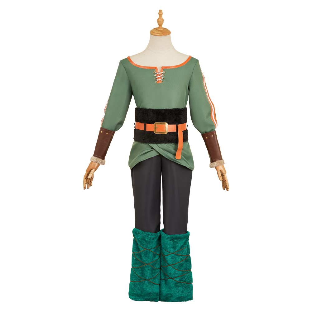 One Piece Elbaph Arc(2026) Zoro Tenue Verte Cosplay Costume