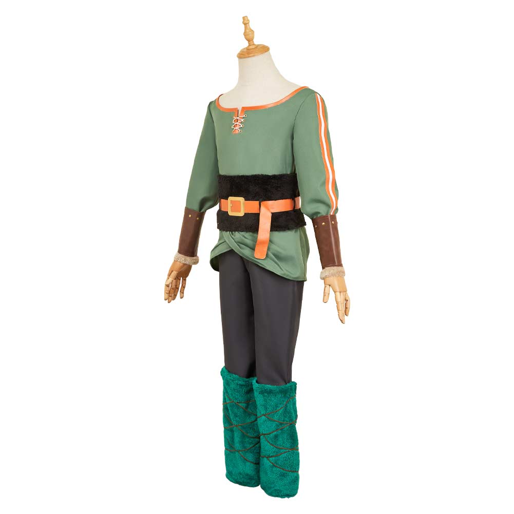 One Piece Elbaph Arc(2026) Zoro Tenue Verte Cosplay Costume