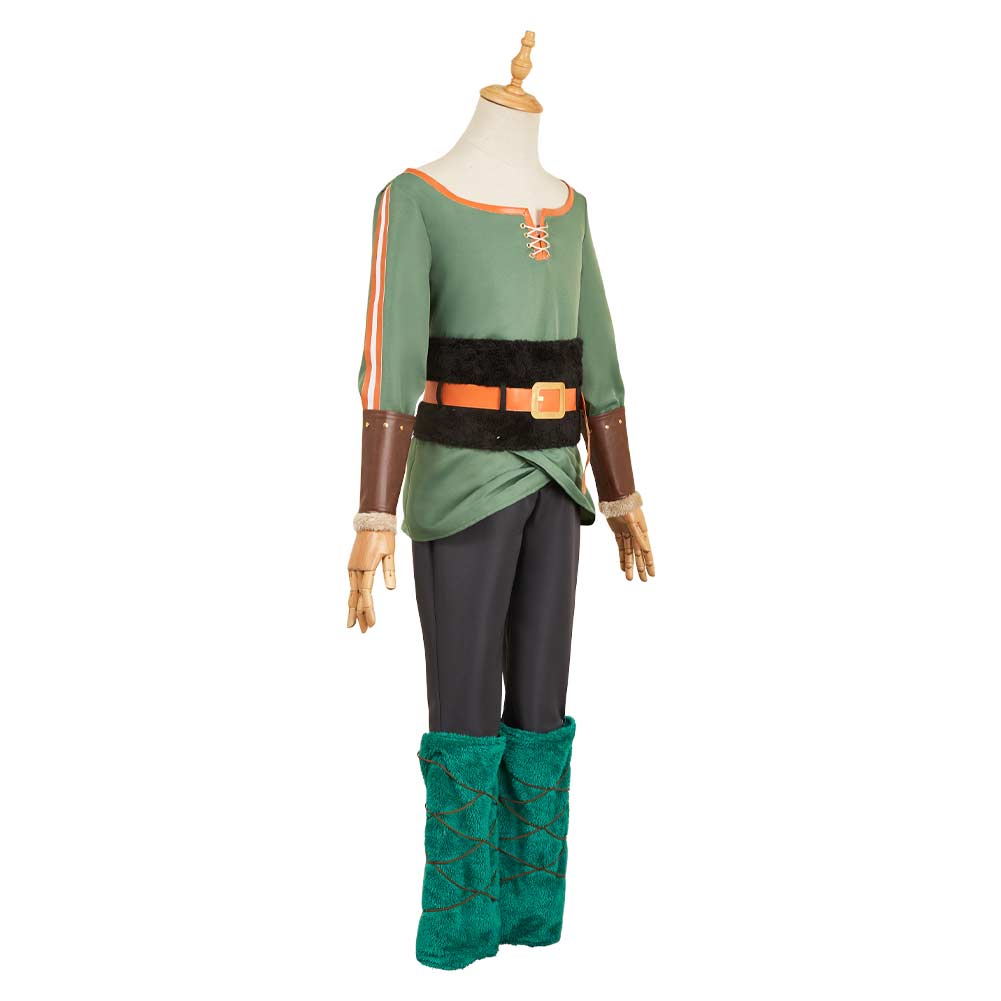 One Piece Elbaph Arc(2026) Zoro Tenue Verte Cosplay Costume