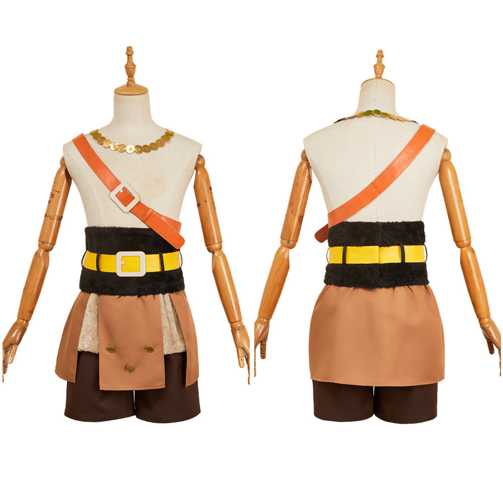 One Piece Erbaf Luffy Cosplay Costume