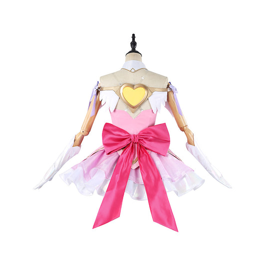 Overwatch Juno Heart of Hope Tenue Rose Cosplay Costume