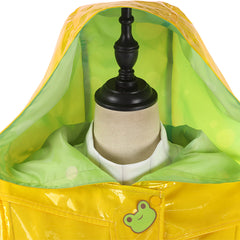 Overwatch Mei Raincoat Imperméable Tenue Jaune Cosplay Costume