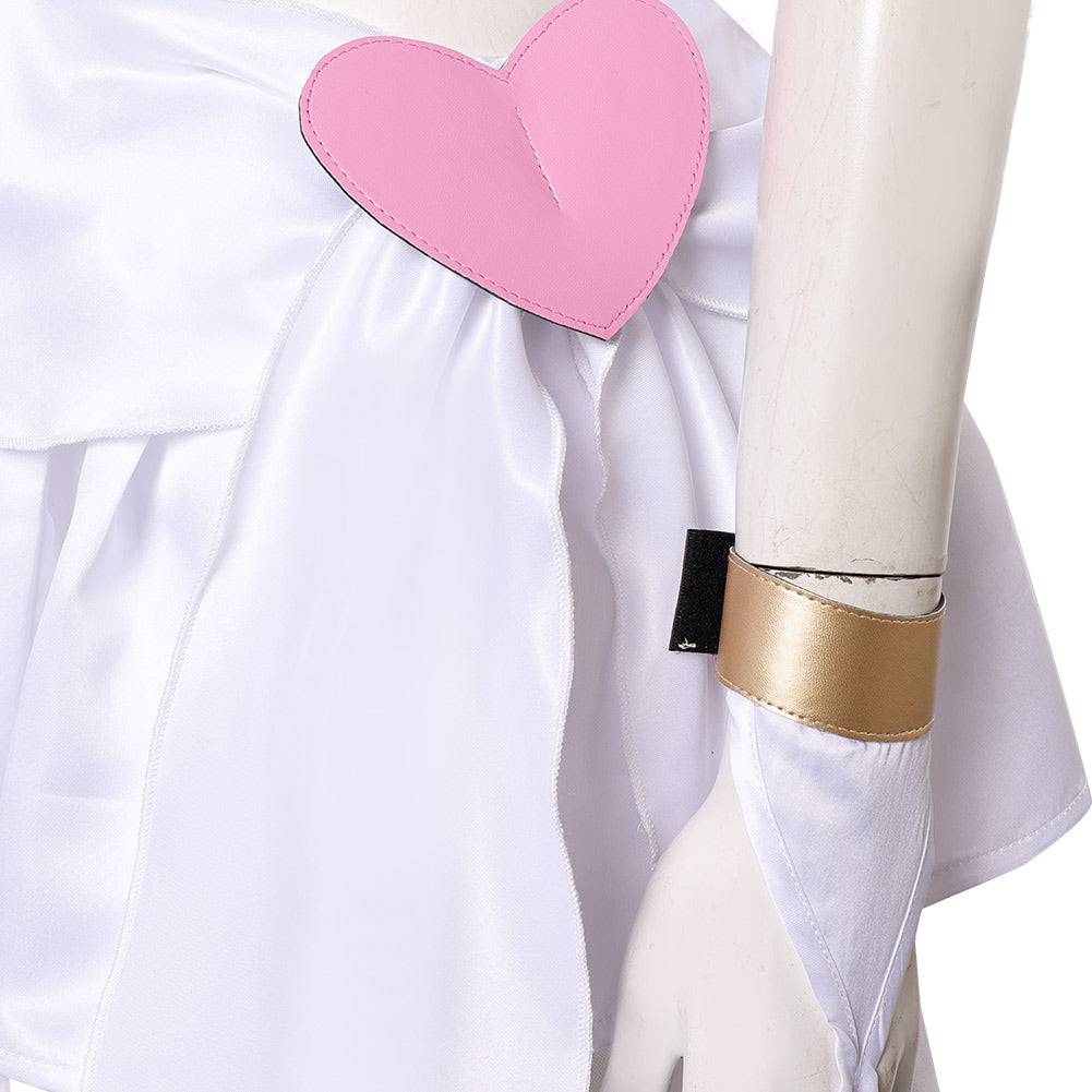 Panty & Stocking Panty Tenue de Combat Blanche Cosplay Costume