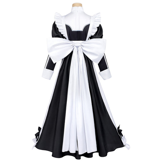 Playing Death Games to Put Food on the Table(2026) Aoi Robe de Soubrette Cosplay Costume
