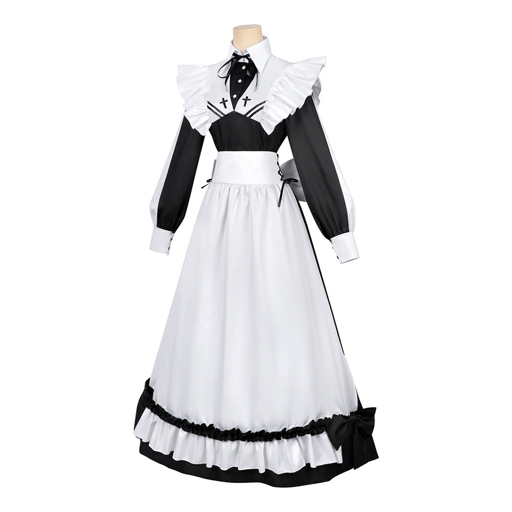 Playing Death Games to Put Food on the Table(2026) Yuuki Sorimachi Tenue de Soubrette Cosplay Costume