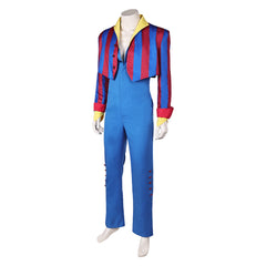 Prince Rogers Nelson 1980s Tenue Rouge et Bleue Costume Vintage