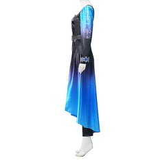 Cosplay Costume Evie Descendants: Wicked Wonderland(2026) Film Cosplay Combinaison Bleue et Noire Femme