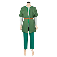 Cosplay Costume Arusu Dragon Quest Jeu Cosplay Tenue Verte Homme
