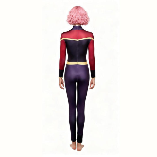 Cosplay Costume Telia Invincible 4(2026) TV Cosplay Combinaison Rouge Femme