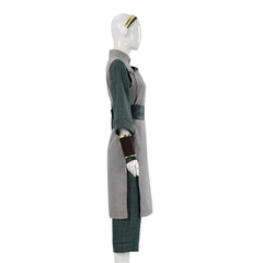 Cosplay Costume Toph Beifong Avatar: The Last Airbender Saison 2(2026) TV Cosplay Tenue Grise Femme