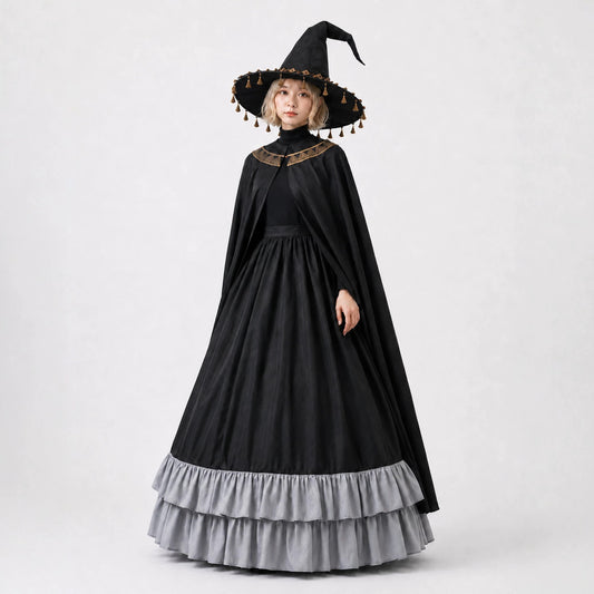 Cosplay Costume Coco Tongari Boushi no Atelier(2026) Anime Cosplay Tenue Noire Femme