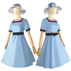 Cosplay Costume Mayuri Shiina Steins Gate Re: Boot(2026) Jeu Cosplay Robe Bleue Femme