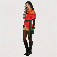 Cosplay Costume Rogue X-Men '97 Saison 2(2026) TV Cosplay Tenue Orange et Jaune Femme Ver.2