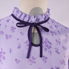 Cosplay Costume Fern Frieren: Beyond Journey‘s End 2(2026) Anime Cosplay Robe Violette Femme