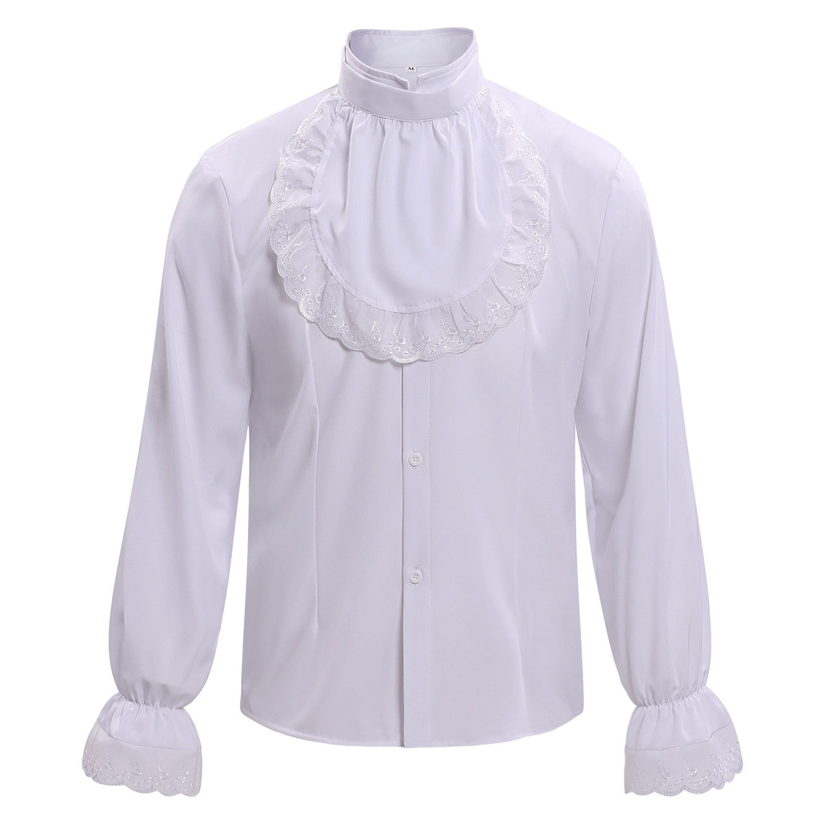 Cosplay Costume Beast La Belle et la Bête Film Cosplay Chemise Blanche Homme
